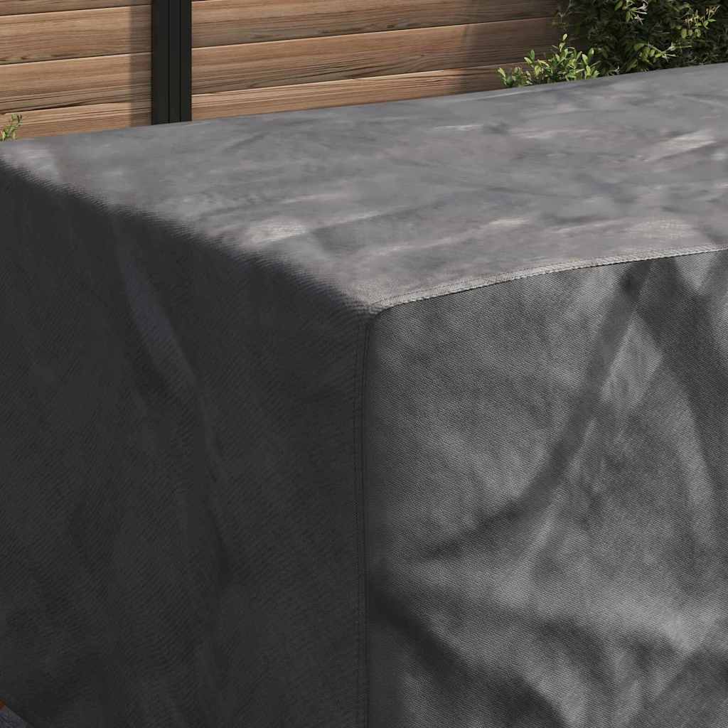 Outdoor Furniture Cover Black 270 x 110 x 70 cm 420D